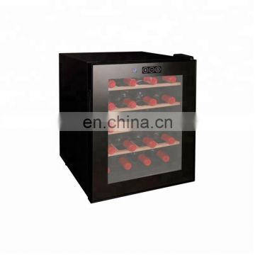 R134a Refrigerant Counter Top Glass Door Red Wine Cooler Cabinet