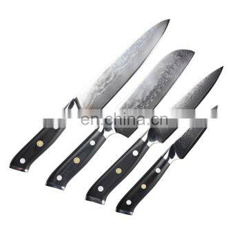 New luxury amazon hot selling Damascus steel knife