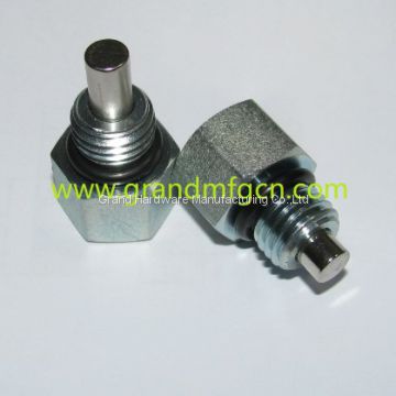 NPT3/8 inch Magnetic Steel Oil drain plugs for lubrication systerm