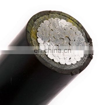 PVC Insulated Single Core Aluminum Power Cable 300mm2