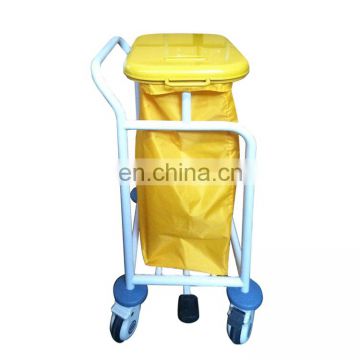 MY-R069C High Quality Hospital Medical Waste Linen Trolley Price dustbin Cart