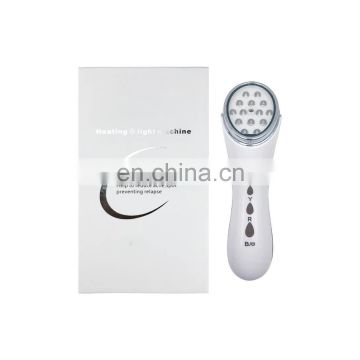 handheld portable facial led red light photon therapy lamp