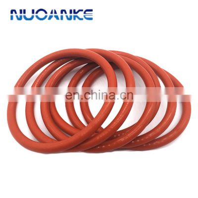 Heat Resistance White Red Black Transparent Waterproof Silicone O ring For Sale