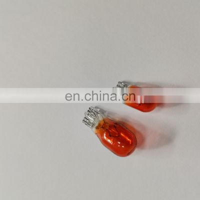 High quality  3W/10W Motorcycle Halogen Bulb High Gloss Contour Lens T10 Small T13 Big Orange Day Running Light