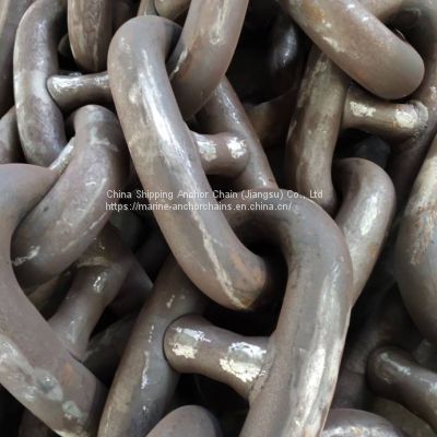 81MM mooring chains for marine oil industry with long warranty