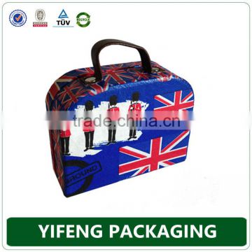 High quality small paper suitcase with handle