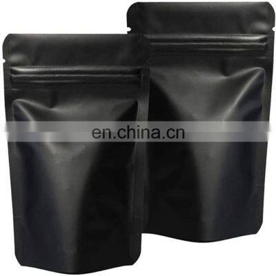 Custom Printing Food Grade Plastic Aluminum Foil Resealable Stand Up Coffee Snack Food Packaging Zipper Ziplock Pouch Bag