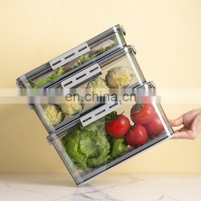 Best Grade Freshness Preservation Kitchen Transparent Airtight Food Pet Refrigerator Storage Box