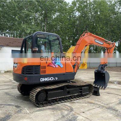 Used doosan mini excavator dh60 , Original doosan excavator , Doosan DH55 DH60 DH80 DH200