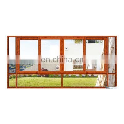 JYD Vertical Double Glass Slide Window Reasonable Tempered Glass Sliding Window for office security