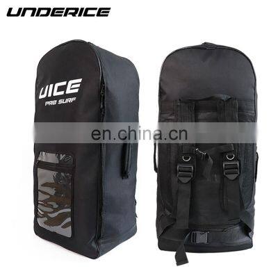 UICE Classic Black Standard Size Inflatable Paddle Board Carry Bag ISUP backpack