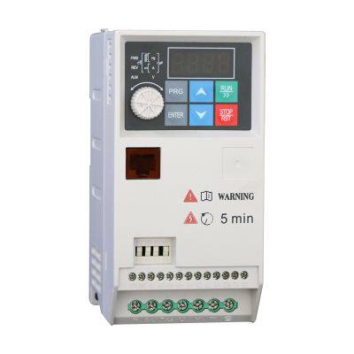 FD100M VFD single phase 3HP 0.4KW 0.75KW 1.5KW 2.2KW/ 220V+-15% 50HZ 60HZ frequency inverte- FGI