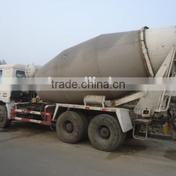 Used China made Shacman year 2011 10m3 mixer truck and second hand Shacman delong year 2012 10m3 mixer truck located shanghai