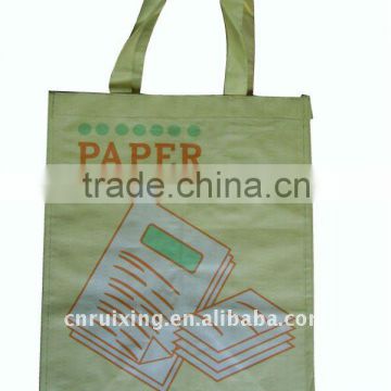 Custom logo print eco-friendly large PP Woven bag