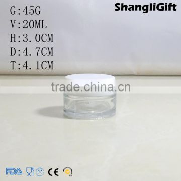 20ml Glass Cosmetic Jar For Face Cream Eye Cream