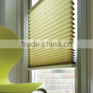 China Manufacture Pleated Window Blinds/Pleated Shades for Home Decor