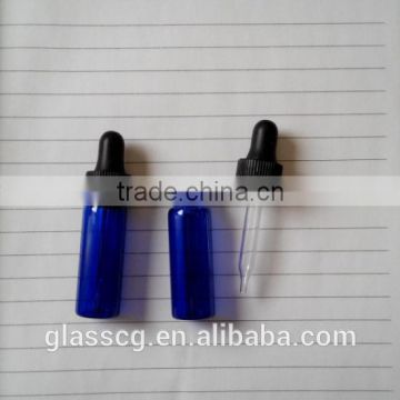 Cobalt blue Glass Vials Bottles With dropper