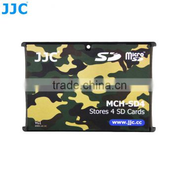 JJC Digital Memory Card Holders fits 4 SD Cards Memory Card Storage Carrying