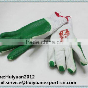 Antiskid Latex Cotton Glove/ working glove/ safety glove