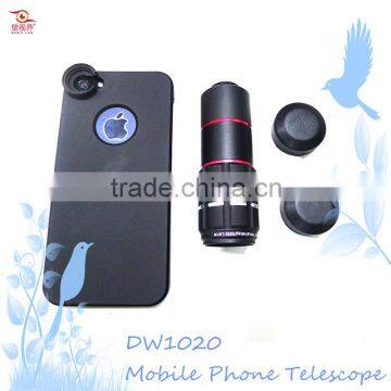 10x zoom Telephoto Lens Hot Zoom Monocular Telescope for IPhone 4S/5S