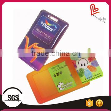 pvc pouch pocket business card holder