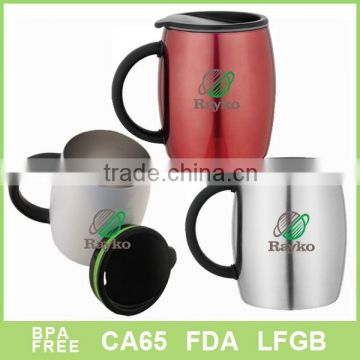 2015 new design tea & coffee vacuum flask with handle