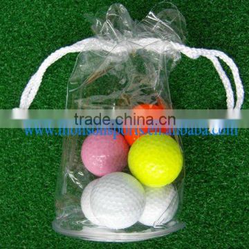 Printing transparent PVC golf ball bag