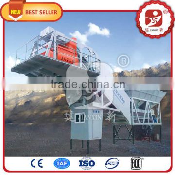 High automatical degree new design mobile concrete plant 35 with one year after sale service