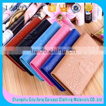 2015 hot new products for lady clutch fashion leather wallet