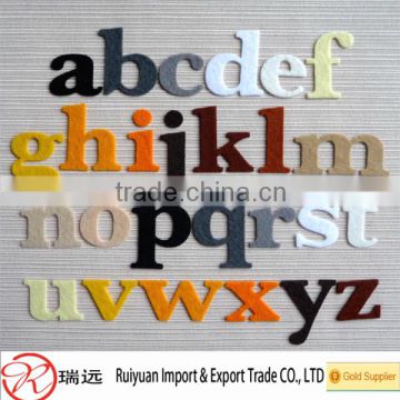 Alibaba China Custom popular good quality Felt Letters