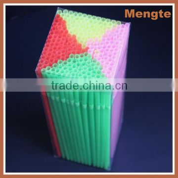 Yiwu Bar Accessories Type Neon plastic drinking straw