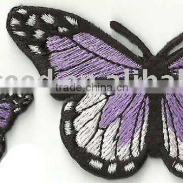 embroidered monarch butterfly applique