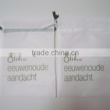 Custom printed nylon drawstring bag for soap