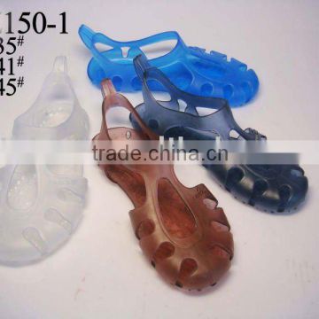 plastic jelly shoes