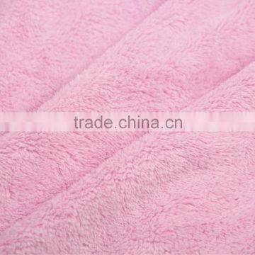80%polyester 20%polyamide quick-dry double-faced coral fleece fabric