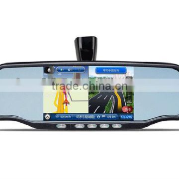 5 inch GPS Rearview Mirror, DVR, Avin, Bluetooth, Touch Screen, CE/FCC/RoHS