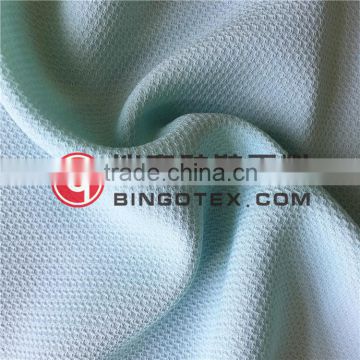 polyester 150D good mechanical spandex honeycomb jacquard fabric
