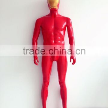 Plastic material Fiberglass display sexy male mannequin for stocking for window display muscle male dummy