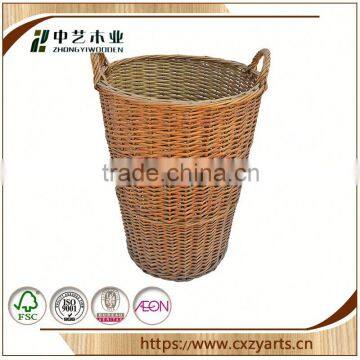 custom wholesale form china Unique designed foldable silicone wicker basket no handles