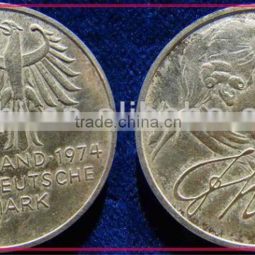 promotional custom silver coin