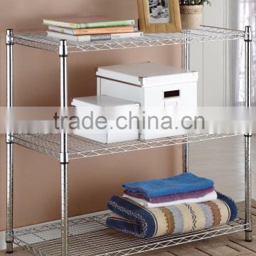 4 level Chrome Storage Shelf Cabinet
