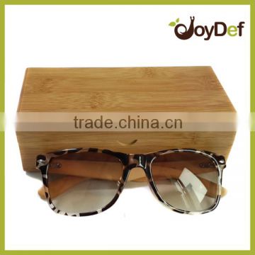 China Wholesale Square Wooden Bamboo Sunglass Box
