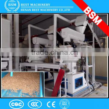 China lowest price 3TPH wood pellet line / wood pellet making line