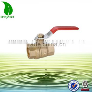 Hot Sale Steel Handle Lockable Brass Ball Valve Made in China