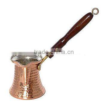 Brass copper coffee pot for turkish