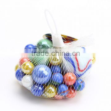 best sell fashion glass colorful wholesale glass marbles with ASTM
