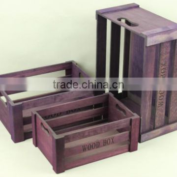 Wholesale Wooden Wine Crate Fruite Crate