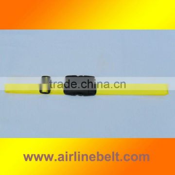 NEW Seatbelt Yellow color luggage strap, top quality