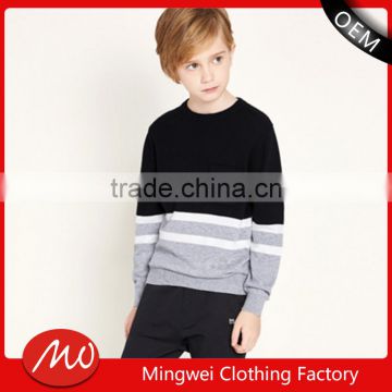 shantou manufacturers stripe fashion 7gg baby sweater kid knitwear with best price