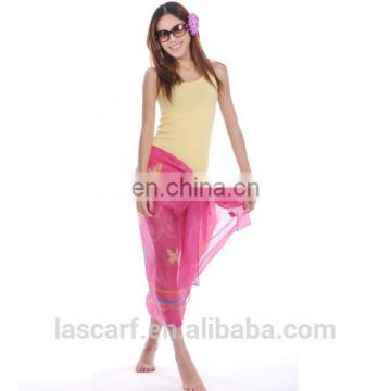 beautiful fashion butterfly sarong pareo